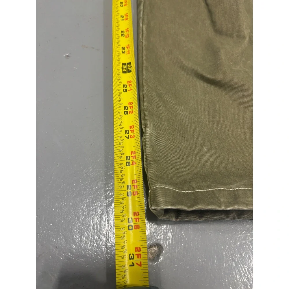 Kuhl Rydr Mens 33x30 Olive Green Canvas Articulated Knee Work Hiking Pants - Picture 5 of 8